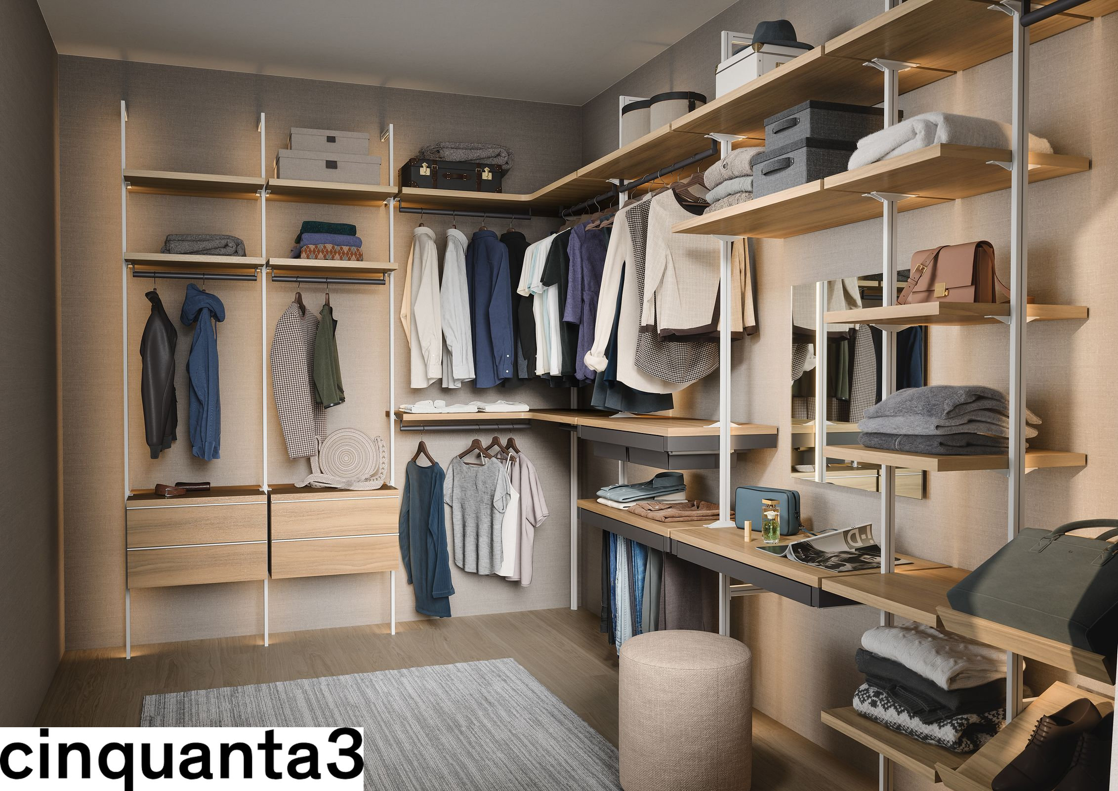 Cabine Armadi CINQUANTA3 - Modello 8